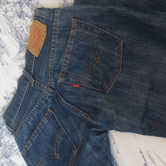 Child Size 8 Levi's 514 Slim Straight Jeans - Picture 5 of 6
